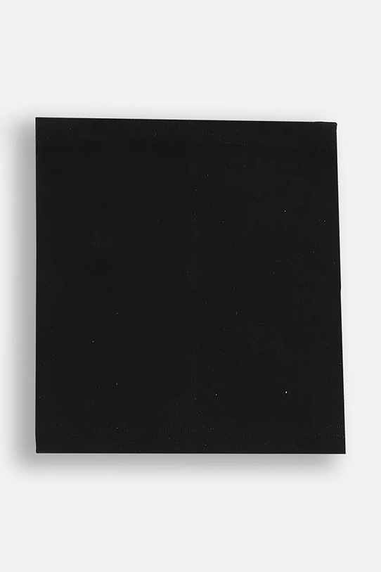 Coccodrillo fular împletit bumbac negru WC5369201BAC