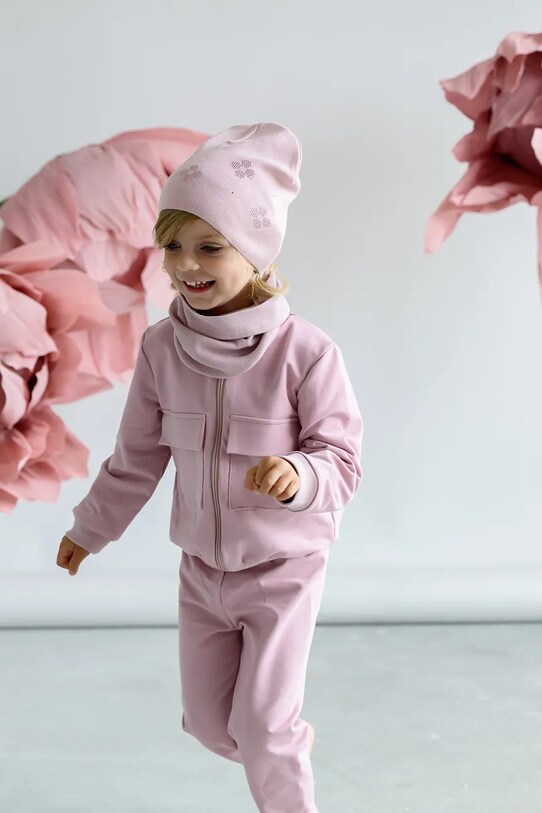 Детский снуд Jamiks SALAMED SALAMED.Komin.JWH064.K розовый SS25