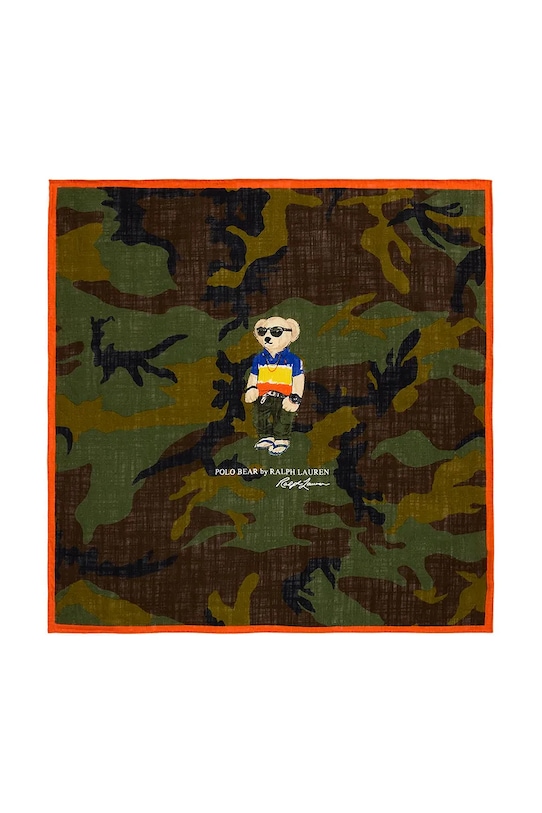 Polo Ralph Lauren eșarfă de bumbac cu modele multicolor 449973185