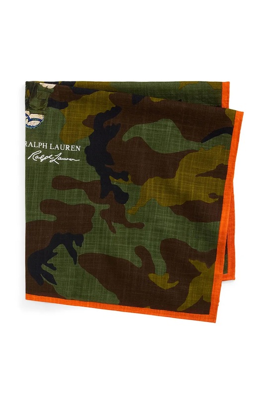 Polo Ralph Lauren eșarfă de bumbac 449973185 multicolor SS25