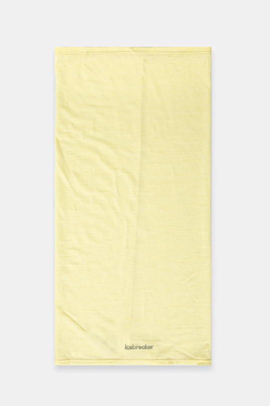 Icebreaker fular impletit Cool-Lite Flexi Chute uni verde IB0A56FL0AB1