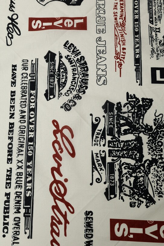 Bavlnená šatka Levi's 002GC.0000 viacfarebná SS25