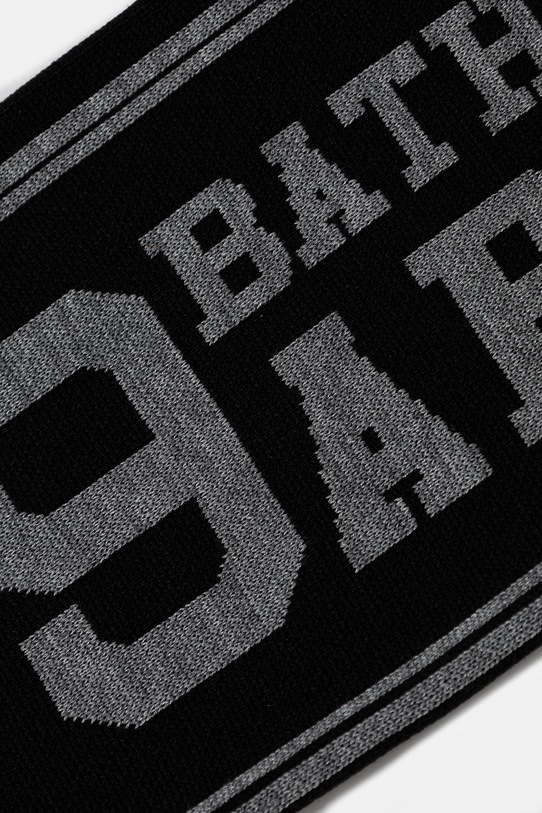 Accesorii A Bathing Ape eșarfă din amestec de lână Jacquard 1K80182011 negru
