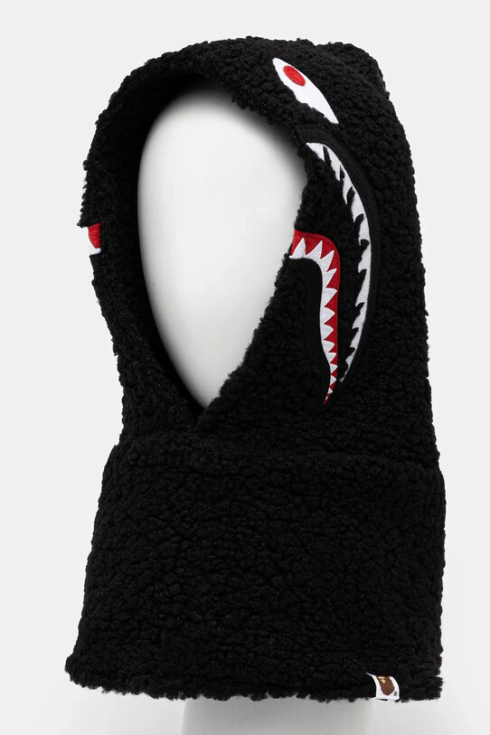A Bathing Ape passamontagna Shark boa nero 1K80282003