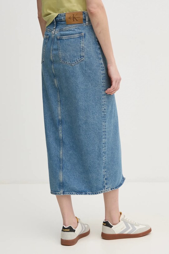Odzież Calvin Klein Jeans spódnica jeansowa J20J224532 niebieski