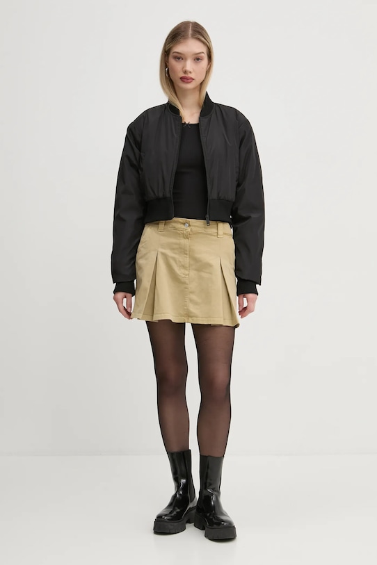 Джинсова спідниця Tommy Jeans DW0DW19366 бежевий SS25