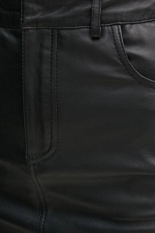 Joop! fustă de piele Lynn negru 80000717