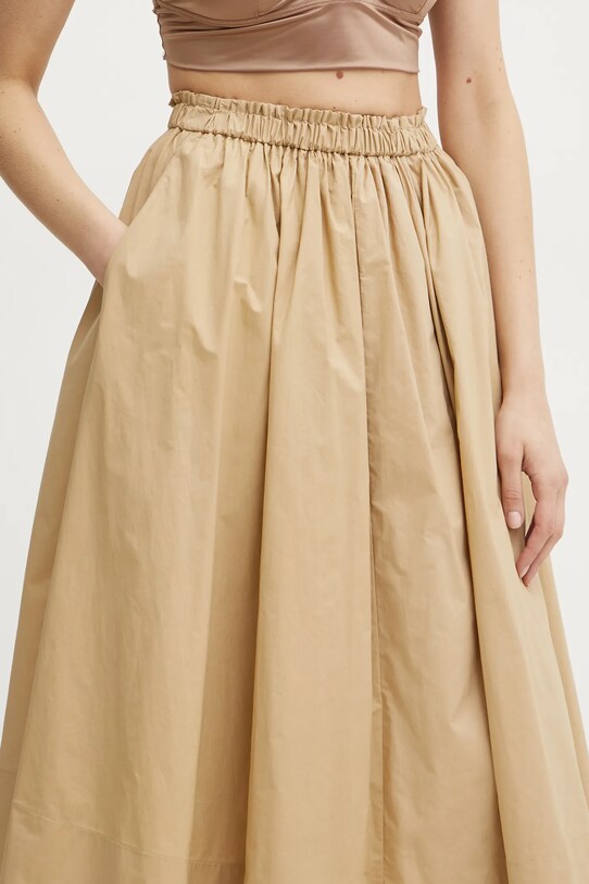 Бавовняна спідниця Forte Forte зелений 13619.my.skirt