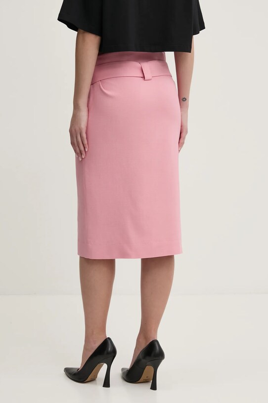 Одежда Юбка MSGM 3841MDD05.257106 розовый