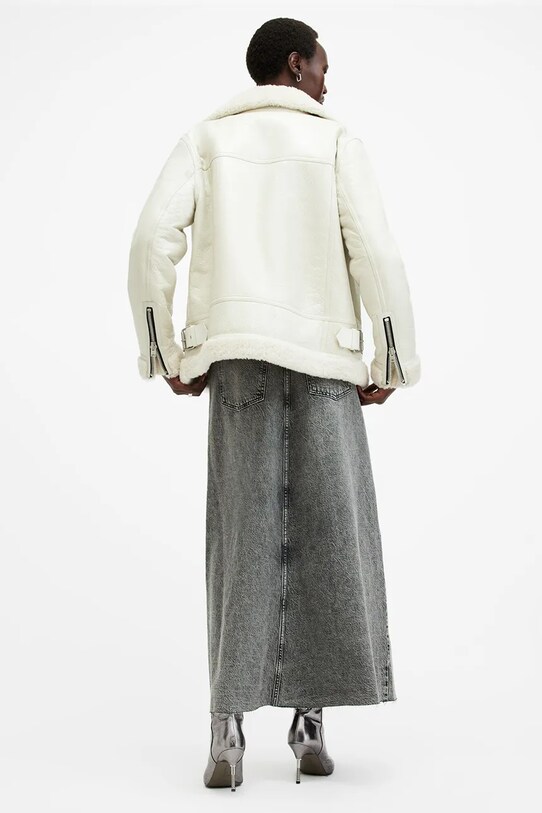 Джинсова спідниця AllSaints NOIR MAXI W023RB чорний