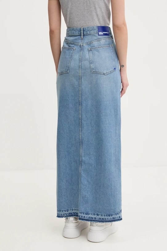 Odzież Karl Lagerfeld Jeans spódnica jeansowa A1W12009 niebieski