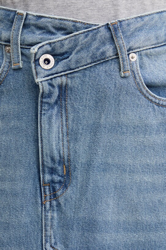 Karl Lagerfeld Jeans spódnica jeansowa niebieski A1W12009