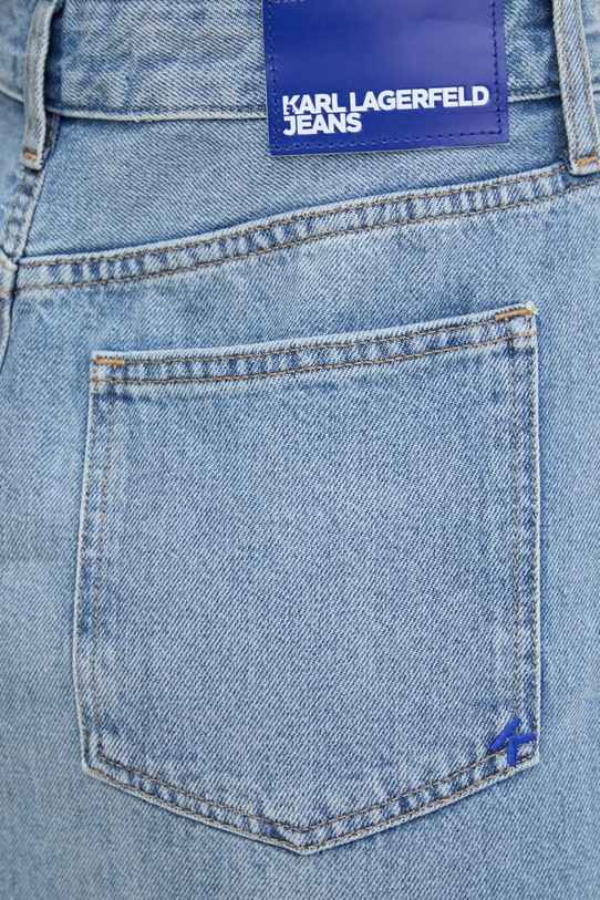 Karl Lagerfeld Jeans spódnica jeansowa A1W12009 niebieski