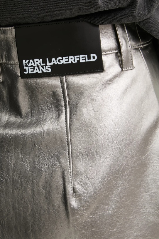 Спідниця Karl Lagerfeld Jeans A1W12013 срібний