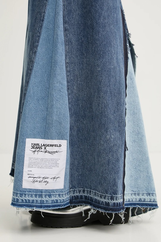 Джинсова спідниця Karl Lagerfeld Jeans A1W12032 блакитний