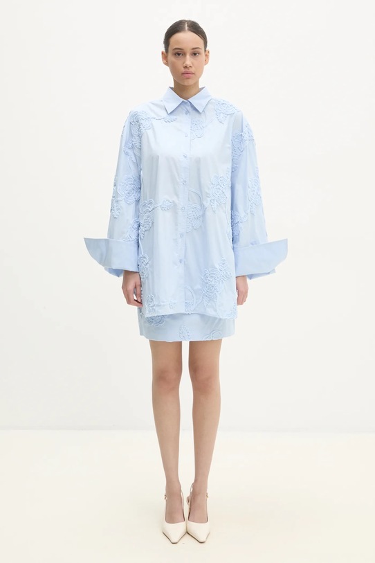 Rotate cotton skirt 1138592322 blue