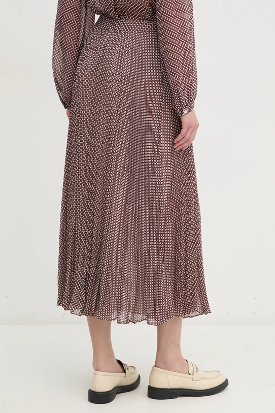 Suknja Tommy Hilfiger bordo WW0WW43883