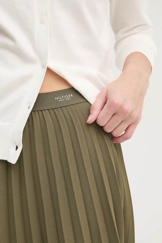 Спідниця Tommy Hilfiger зелений WW0WW43886