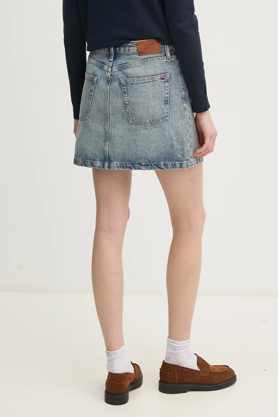 Одежда Джинсовая юбка Tommy Hilfiger WW0WW44334 голубой