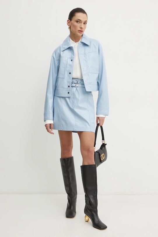 Спідниця BOSS Orange 50531754 блакитний SS25