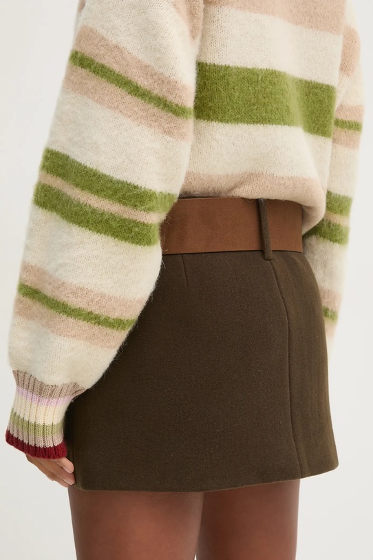 Îmbrăcăminte Miss Sixty fusta de lana 6L4KJ1000000 verde