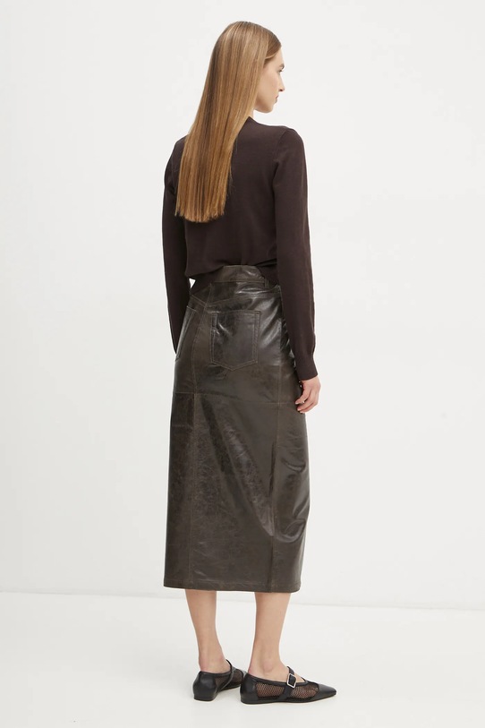Oblečenie Kožená sukňa Day Birger et Mikkelsen Niki DAY65243576 hnedá