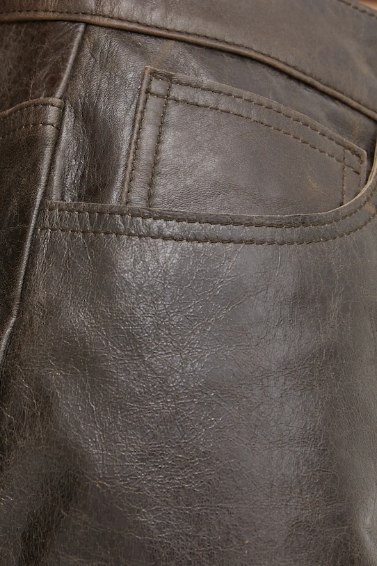 Kožená sukňa Day Birger et Mikkelsen Niki hnedá DAY65243576