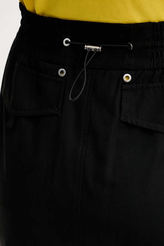 Pinko fustă din bumbac 104703.A2ER negru