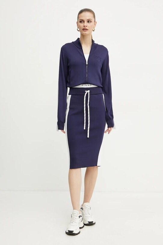 Юбка Pinko 104740.A2FQ тёмно-синий SS25