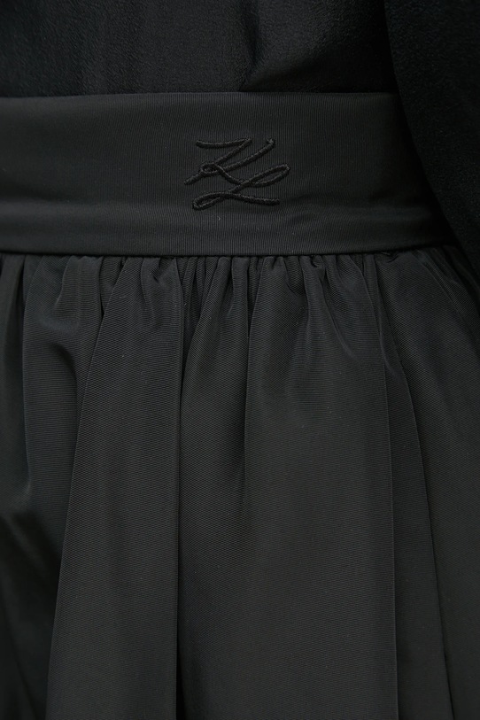 Karl Lagerfeld fustă negru A1W12002