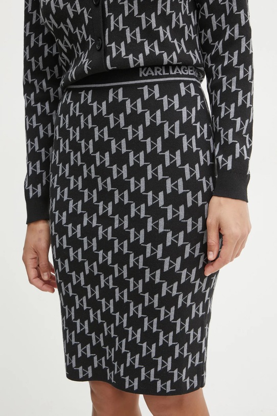 Karl Lagerfeld spódnica casual czarny A1W12006