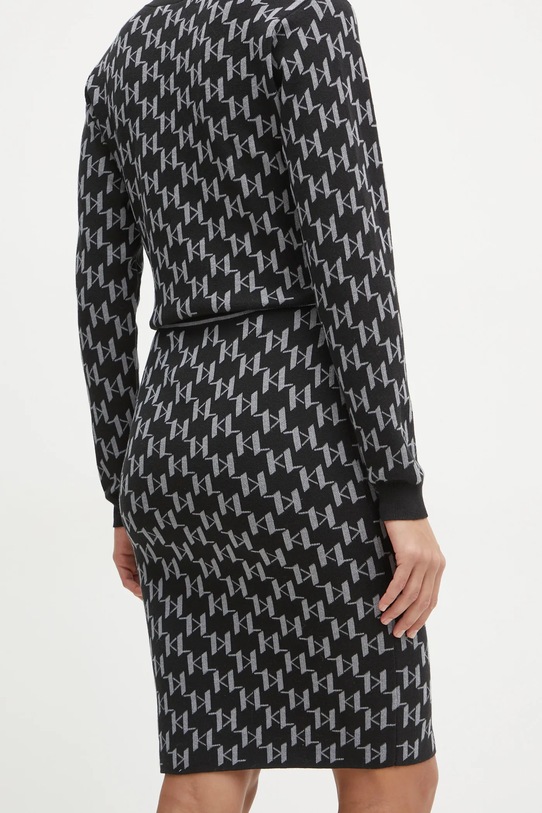 Karl Lagerfeld spódnica czarny A1W12006