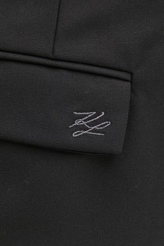 Karl Lagerfeld fustă pantaloni negru A1W12018