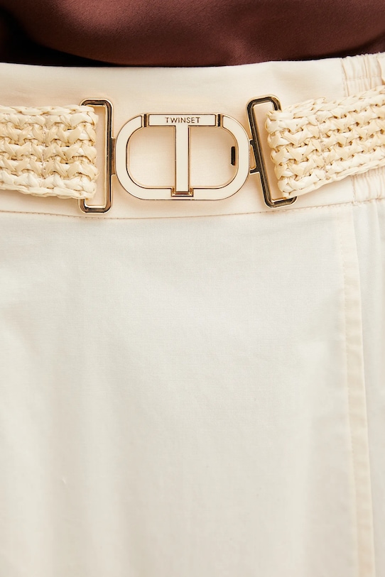 Twinset spódnica beżowy 251TT202J