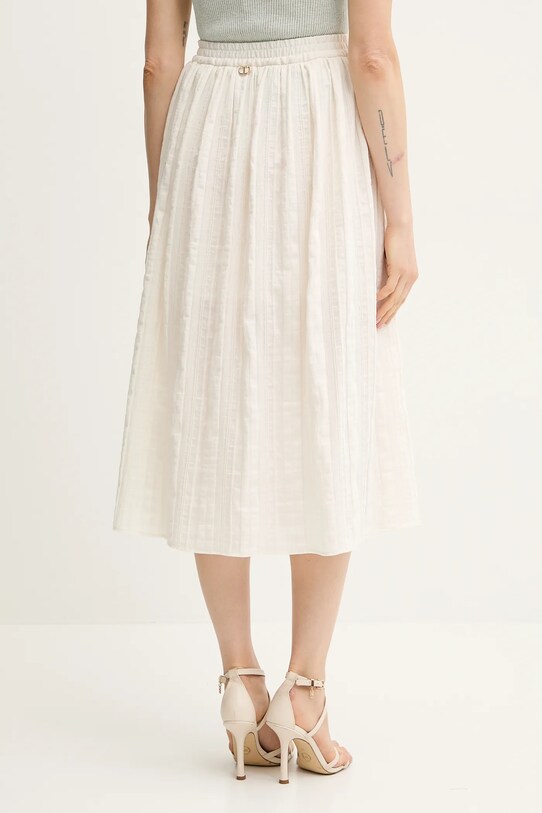 Ruházat Twinset vászon szoknya 251TT2143 bézs