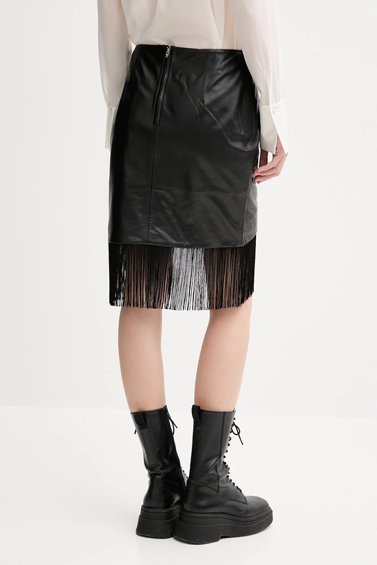 Îmbrăcăminte IRO fustă de piele WM31NEELA negru