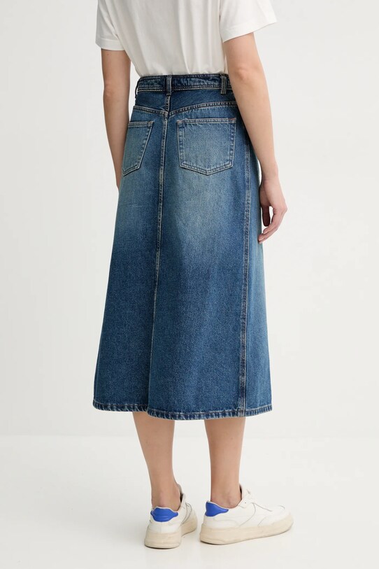 Îmbrăcăminte A.P.C. fusta jeans jupe georgia COHFC.F06423 albastru