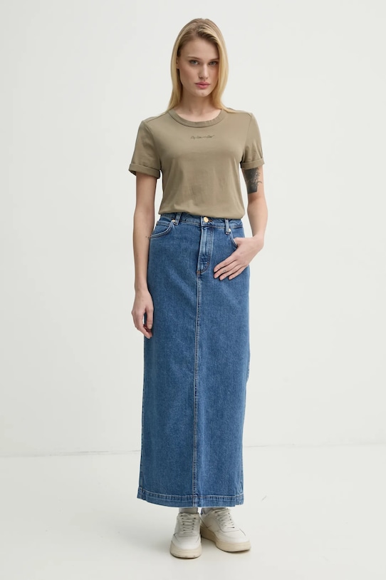 Marc O'Polo fusta jeans 502910224005 albastru SS25