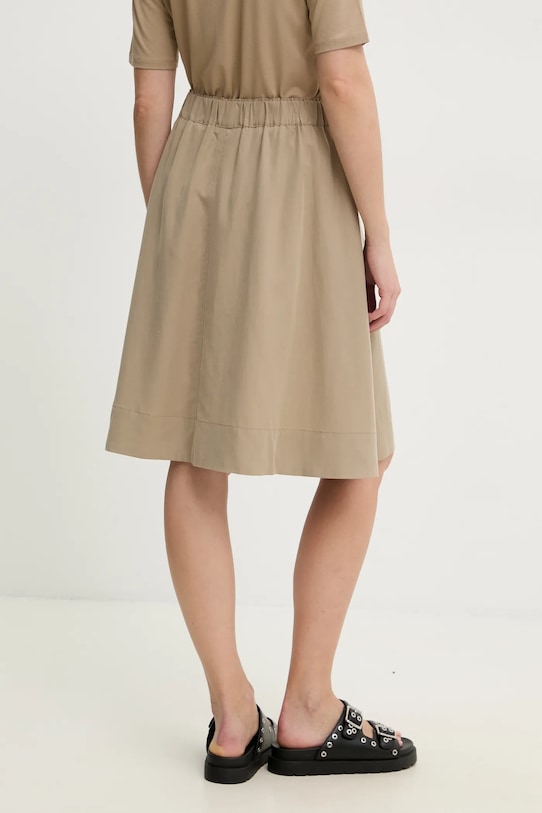 Odzież Marc O'Polo spódnica z domieszką lnu 503084020167 beżowy