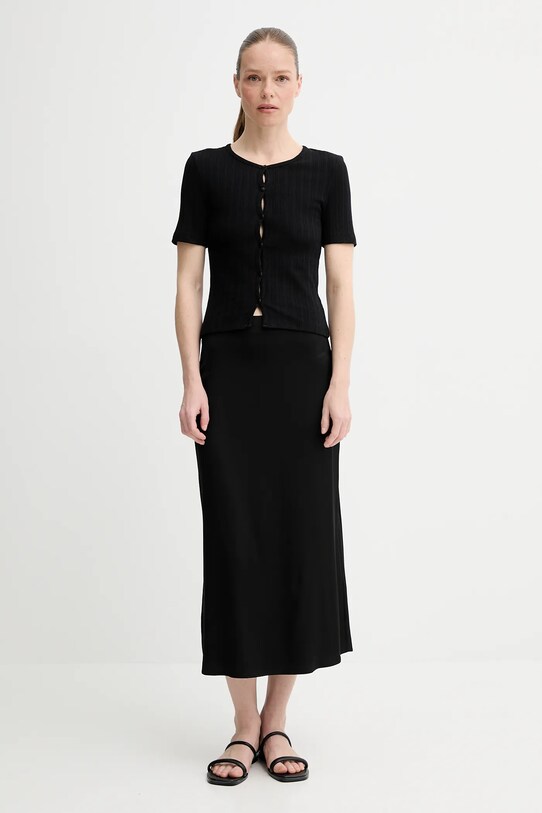 Marc O'Polo fustă 503085420041 negru SS25