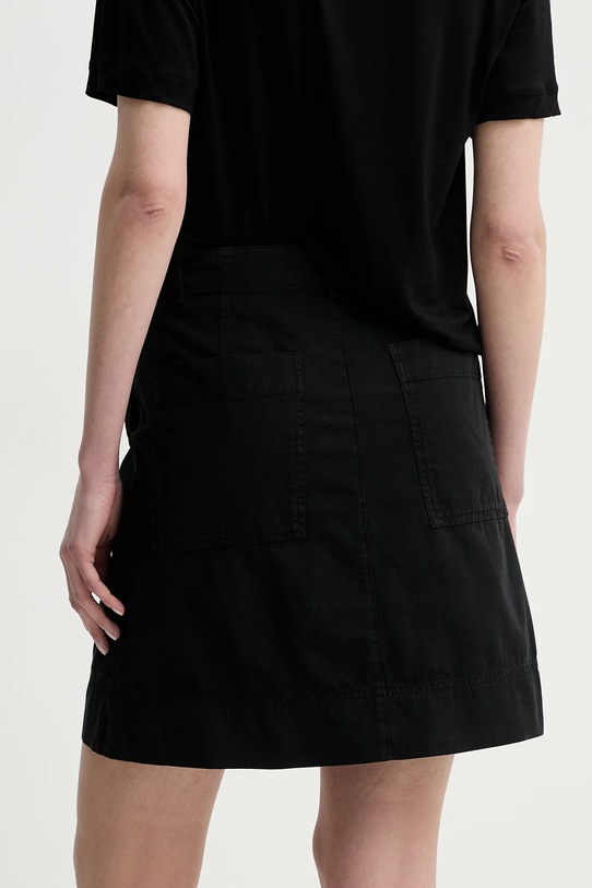 Ρούχα Φούστα από λινό μείγμα Marc O'Polo 503134020033 μαύρο