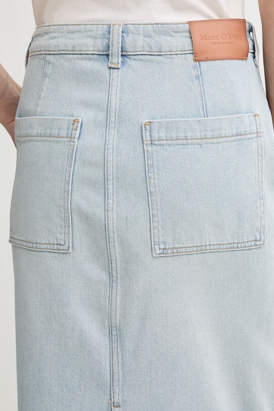 Marc O'Polo fustă din denim albastru 503918624009