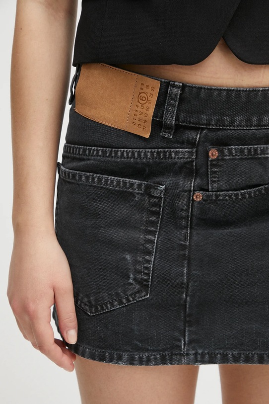 MM6 Maison Margiela skirt black S52MC0010