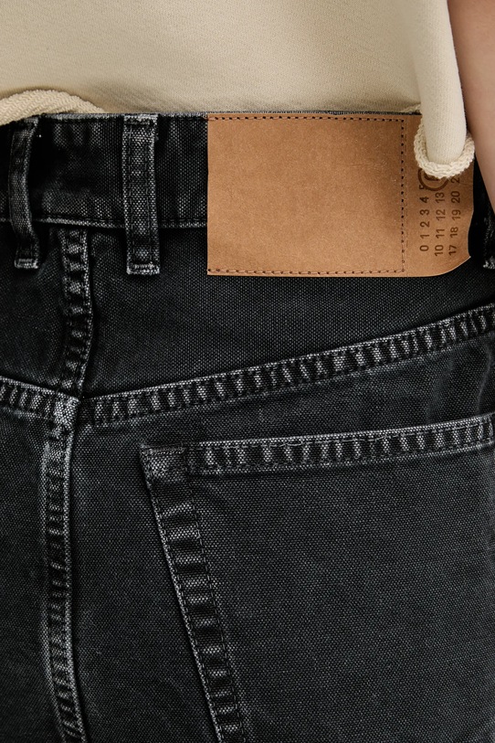 MM6 Maison Margiela spódnica S52MC0010 czarny