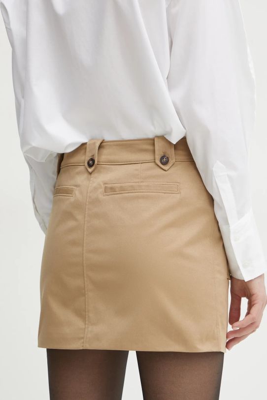 Îmbrăcăminte Bardot fusta din bumbac 59631SB bej