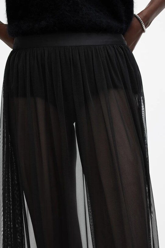Îmbrăcăminte AllSaints fustă ARIELLA W040RB negru