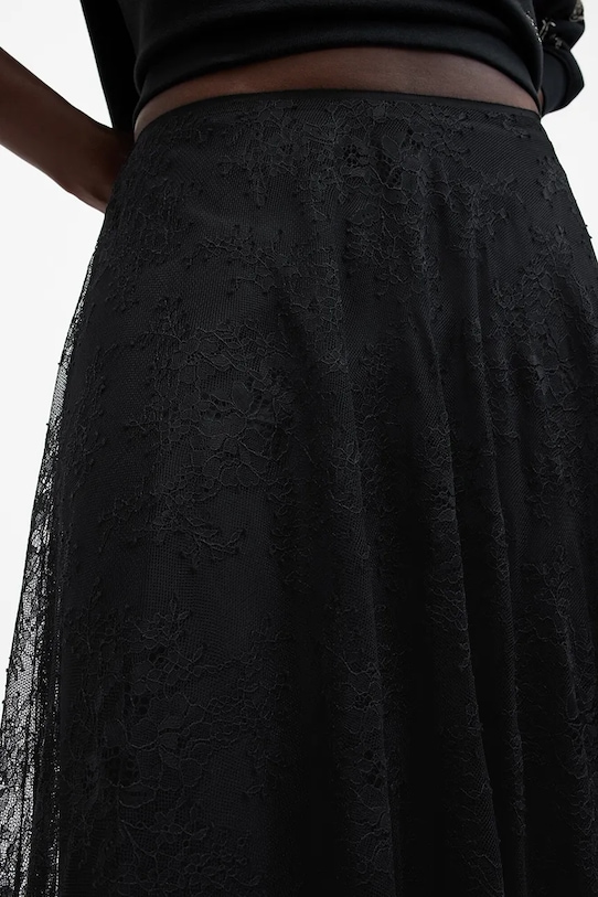 Odzież AllSaints spódnica JOSIE W044RB czarny