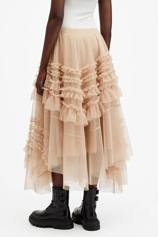 AllSaints spódnica JEN W079RB beżowy