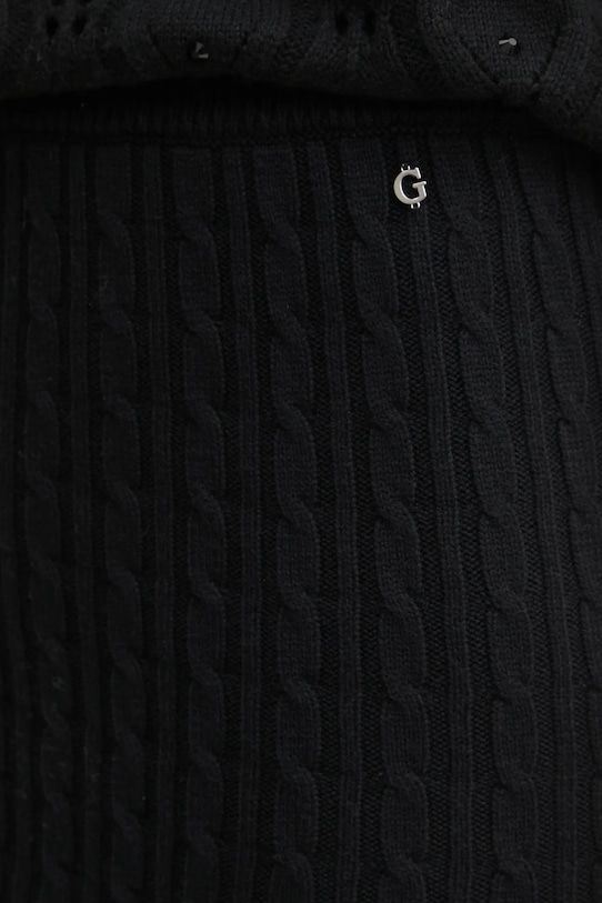 Спідниця з домішкою вовни Guess SIENNA чорний W5RD0L.Z37L1