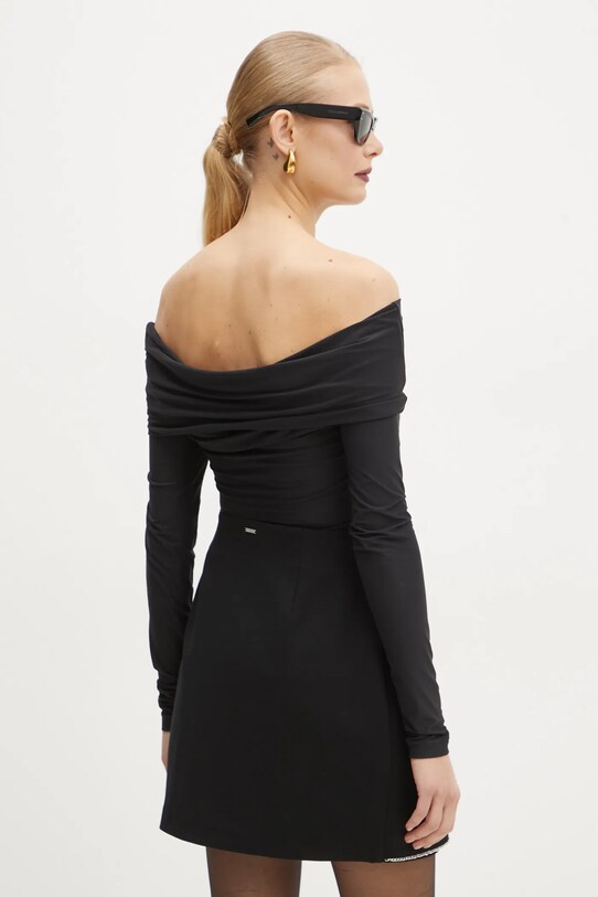 Îmbrăcăminte Guess fusta DOROTEA W5RD85.KCMU2 negru